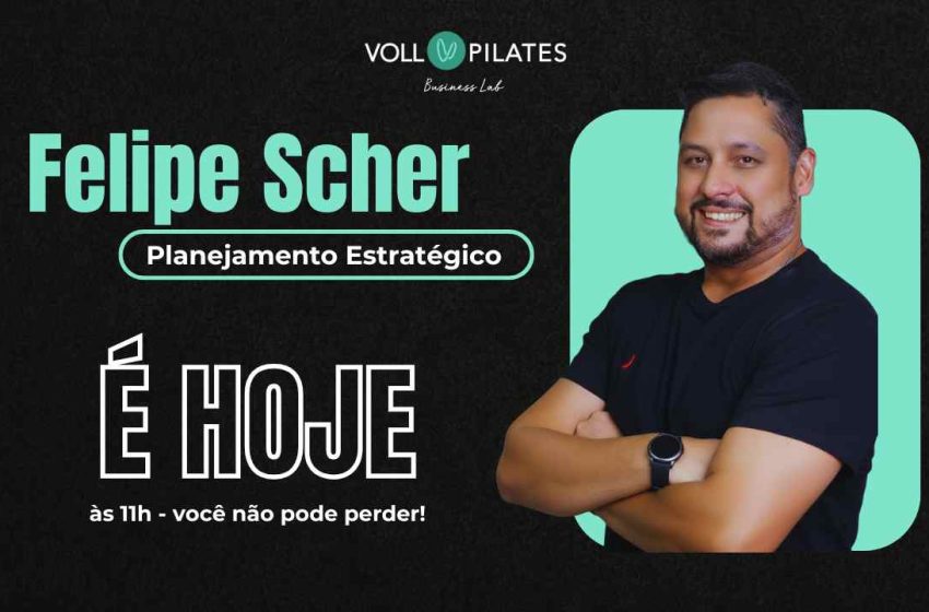  COMEÇOU A LIVE COM FELIPE SCHER!