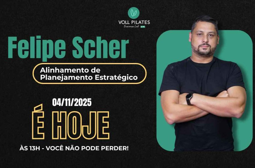 HOJE ÀS 13h: Alinhamento Estratégico Para Decisões Inteligentes com Felipe Scher
